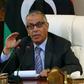 This photo taken on July 24, 2013 shows former Libyan prime minister Ali Zeidan during a press conference in the Tripoli