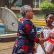 First Lady Margaret Kenyatta with Rachel Ruto