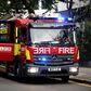 The London Fire Brigade says on twitter that three floors and roof of a building in Camden Lock Market are on fire