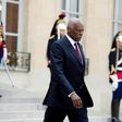 Angola's President Jose Eduardo Dos Santos, pictured April 29, 2014, has returned to Spain for personal reasons, according to a statement from the presidency, with no indication as to when he would return