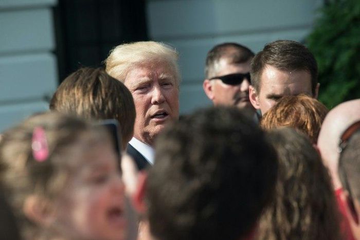 President Donald Trump is finally due to meet this week in Germany with his Russian counterpart Vladimir Putin in an encounter fraught with risk for the struggling US leader