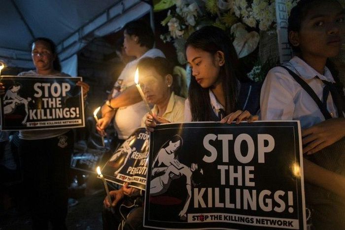 The killing of 17-year-old Kian Delos Santos last week triggered rare protests against Duterte's controversial but popular campaign to eradicate drugs, with critics saying it highlighted rampant rights abuses by police enforcing the crackdown