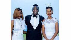 Singer Lady Jaydee with AY and Remy