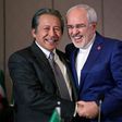 Iranian Minister of Foreign Affairs Mohammad Javad Zarif (R) and Malaysian foreign minister Dato Sri Anifah Aman were among those attending the special meeting of the Organisation of Islamic Cooperation