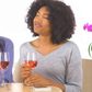 Friends having a chat over a bottle of wine [Credit: Video Blocks]