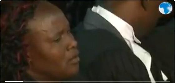 What Sharon Otieno’s mother did during Governor Obado’s case today [Photos]