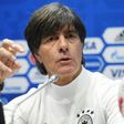 Germany's coach Joachim Loew gives a press conference in Sochi on June 28, 2017 on the eve of the Russia 2017 FIFA Confederations Cup semi-final match between Germany and Mexico