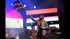 Tarrus Riley during his Kenyan concert