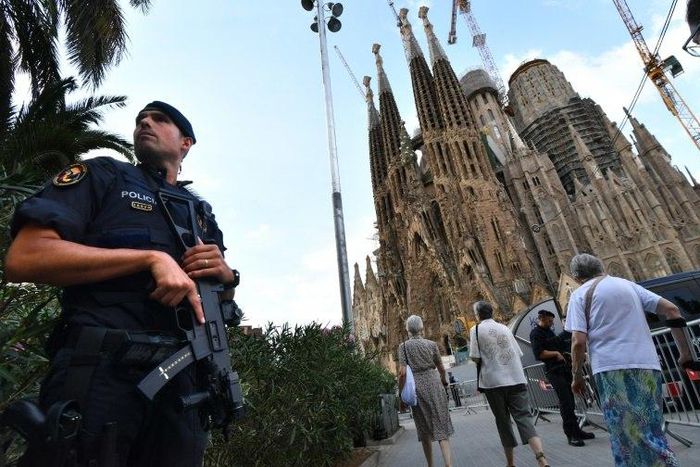 Barcelona is boosting security around key tourist sites after a suspected member of the cell behind the vehicle rampages in Spain last week admitted in court that they had been planning to bomb monuments in the city