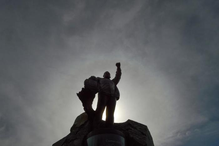 United Nations figures show significant support remains not just for Hugo Chavez, a statue of whom is seen here, but also for his socialist revolution