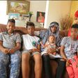Diamond, Zari and sons of the late Ivan don