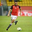 Egypt's midfielder Ahmed Elmohamady controls the ball during the 2017 Africa Cup of Nations group D football match between Egypt and Ghana in Port-Gentil on January 25, 2017
