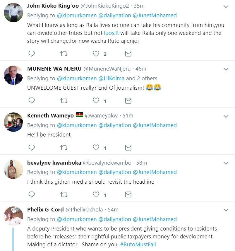 Murkomen Schooled After Taking a Swipe at Daily Nation