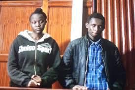 Mugo wa Wairimu's co-accused Risper Ouma and Victor Gathiru. New development in Mugo wa Wairimu's case (Courtesy)