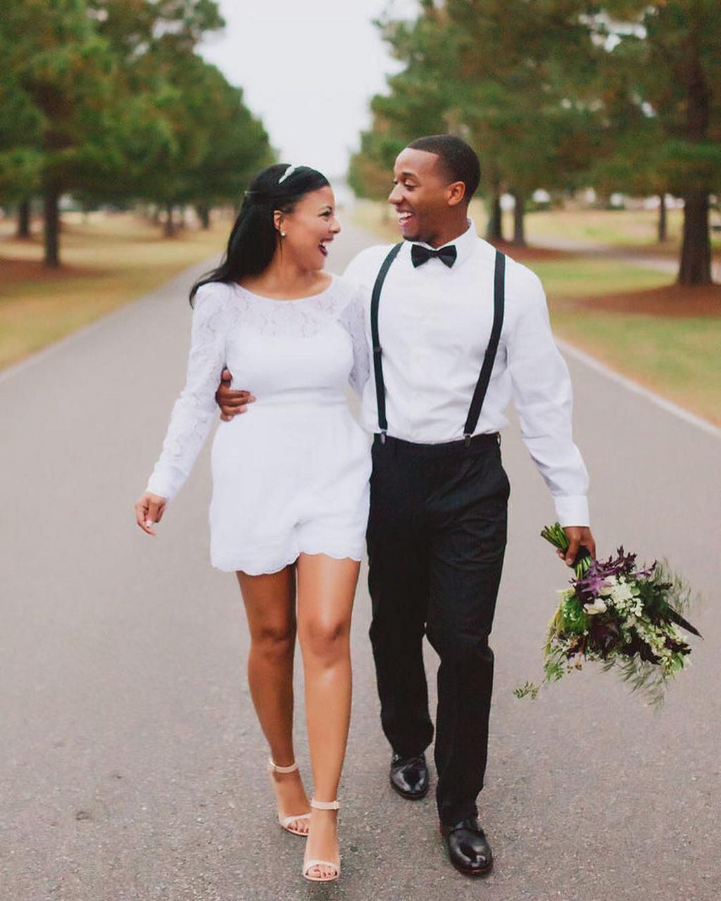 Ladies, would you wear a bridal romper instead of a gown on your wedding day?