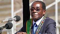 Zimbabwe President Robert Mugabe