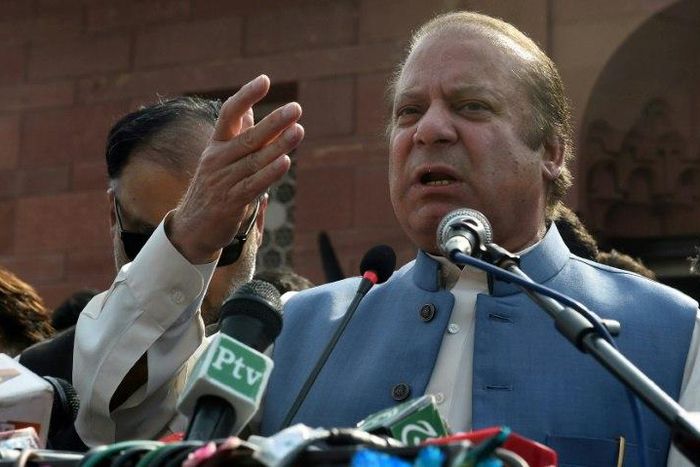 Ousted Pakistani prime minister Nawaz Sharif has hit back against his ouster by the Supreme Court over corruption allegations, demanding a review of his case