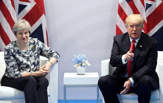British Prime Minister Theresa May has come under fire for seeking to curry favour with Donald Trump by inviting him for a state visit just seven days after he took office.