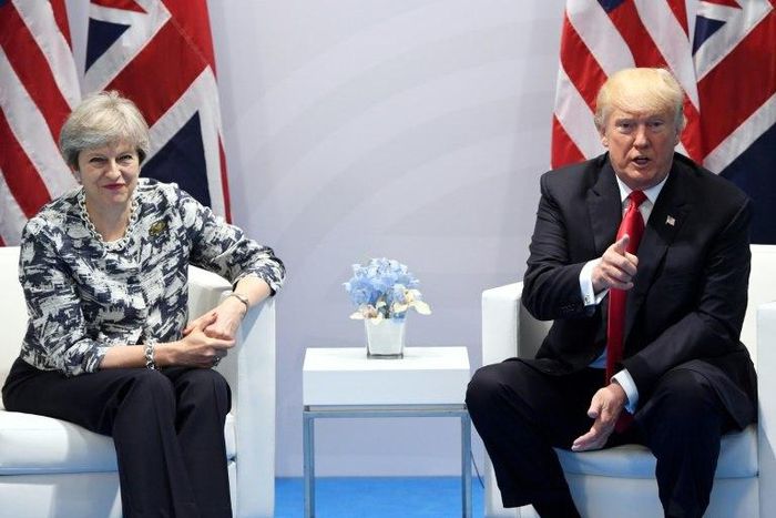 British Prime Minister Theresa May has come under fire for seeking to curry favour with Donald Trump by inviting him for a state visit just seven days after he took office.
