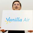 AirAsia Japan president Tomonori Ishii unveils its new brand name 'Vanilla Air' in Tokyo on August 20, 2013