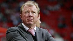 Steve McClaren managed England in 2006-7