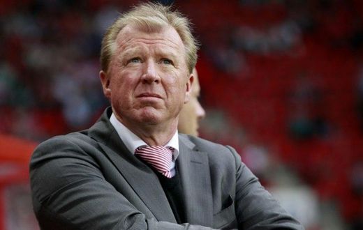 Steve McClaren managed England in 2006-7