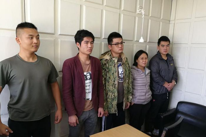 5 Chinese Nationals arrested with Dangerous items threatening national security