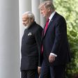 US President Donald Trump and Indian Prime Minister Narendra Modi appeared to strike up an immediate rapport in their first meeting