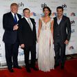 Donald Trump in Las Vegas in 2013 with Russian businessman Aras Agalarov, Miss Universe 2012 Olivia Culpo and Russian singer Emin Agalarov