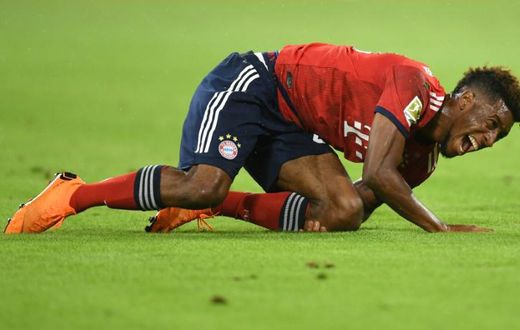 Kingsley Coman has been out of action since being injured on the opening day of the season