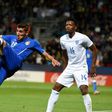 Nathaniel Chalobah (right) in action during England's Under21 match against Italy in 2015