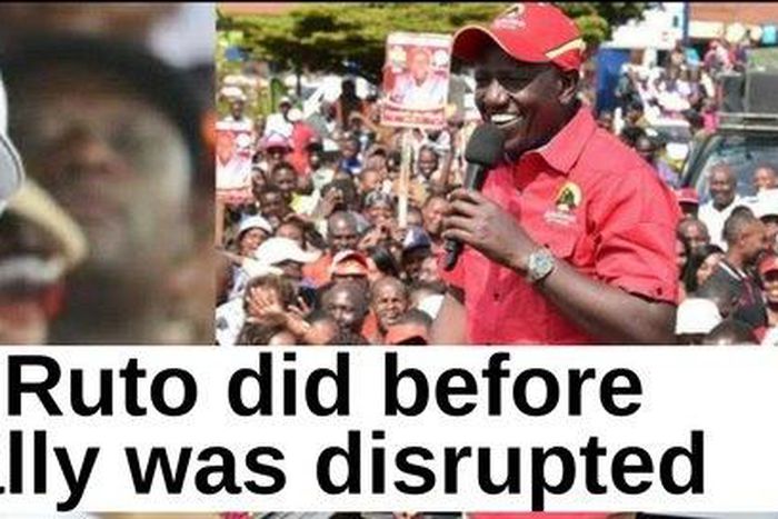 DP William Ruto and Raila Odinga