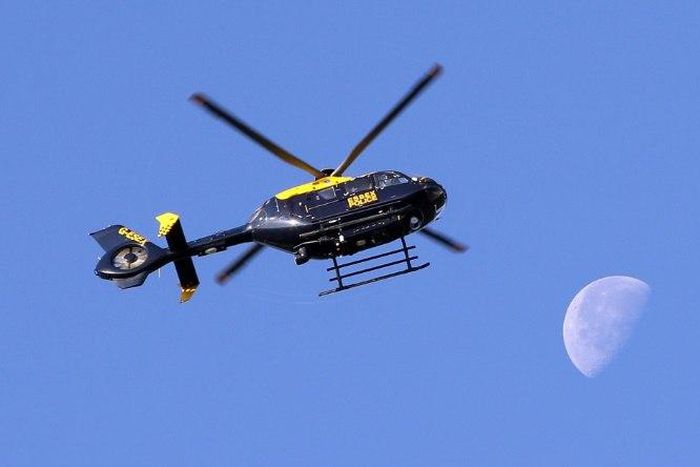 Officer Adrian Pogmore filmed graphic scenes of a couple having sex on their patio from a police helicopter