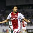 Ajax's Dutch defender Jairo Riedewald celebrates after scoring during Europa League group match against Panathinaikos in Athens on September 15, 2016