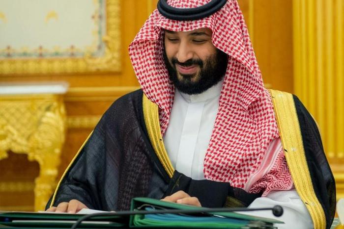 A handout picture provided by the Saudi Press Agency (SPA) on December 18, 2018 shows Saudi Crown Prince Mohammed bin Salman attending the 2019 budget meeting in Riyadh