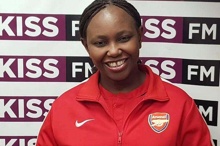 Classic 105 Presenter Carol Radull .Carol Radull celebrates her Birthday with Kids at KNH Cancer Ward