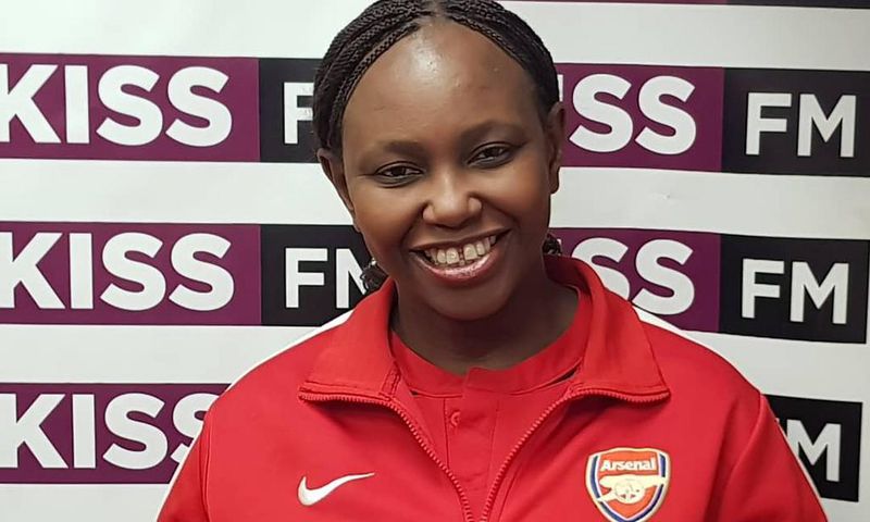 Classic 105 Presenter Carol Radull .Carol Radull celebrates her Birthday with Kids at KNH Cancer Ward