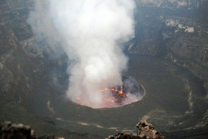 Nyirangongo, lying just 20 kilometres north of Goma, is an active volcano with a lethal history