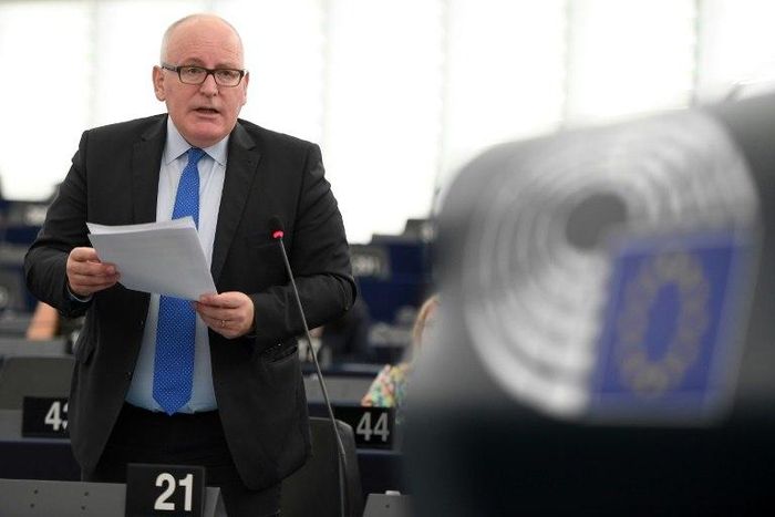 "Recent measures taken by the Polish authorities on the judicial system greatly amplify the threat to the rule of law in Poland," European Commission Vice President Frans Timmermans said