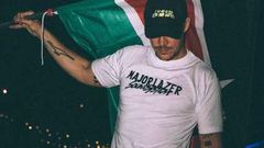 Diplo with Major Lazer during their Kenyan Concert at Carnivore grounds