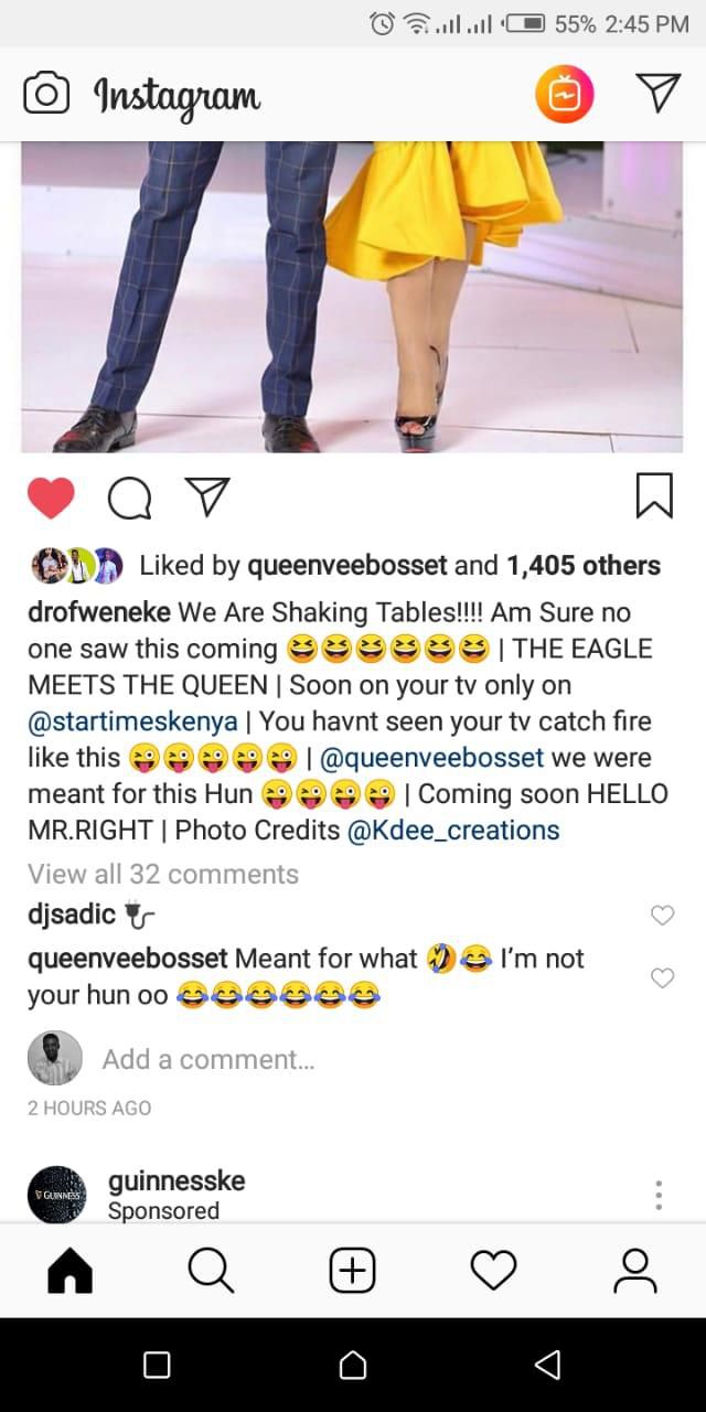 I’m not your honey – Vera Sidika to Dr Ofweneke