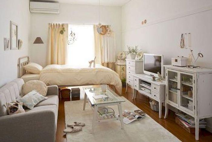 A photo of an apartment bedroom décor ideas and remodel (Michael Feldman)