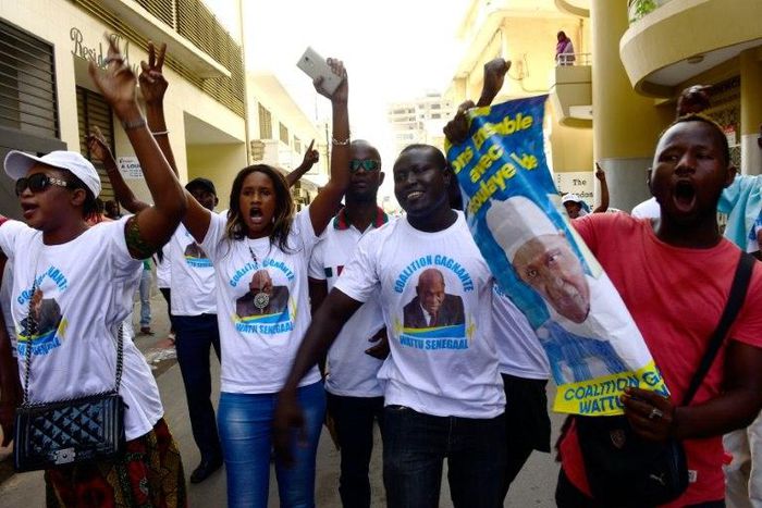 Some supporters of former Senegalese president Abdoulaye Wade were tear-gassed when they tried to reach Independence Square for a protest over voting rights