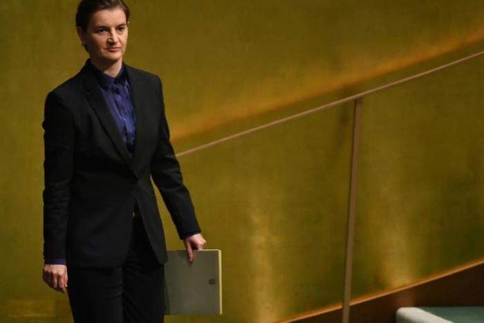 "I hope that we will never have to use our army, but at this moment it is one of the options on the table," Serbian Prime Minister Ana Brnabic said