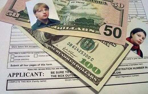 A green card