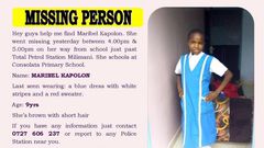 Magistrate Caroline Kemei's daughter found dead in Gitoro forest