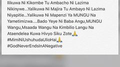 Elizabeth Michael's first message after completing jail term over murder