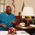 Former President Daniel Arap Moi during a past meeting with Mombasa Governor Hassan Joho