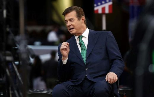 Paul Manafort, Donald Trump's former campaign manager seen here in July 2016, has been convicted mostly on charges related to his work for pro-Moscow politicians in Ukraine between 2004 and 2014