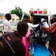 A victim is brought to the State Specialist Hospital in Maiduguri, northeastern Nigeria on July 29, 2017